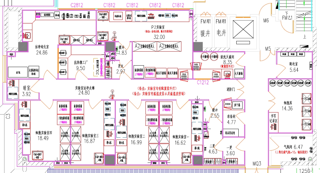 實(shí)驗(yàn)室工藝設(shè)計(jì)圖